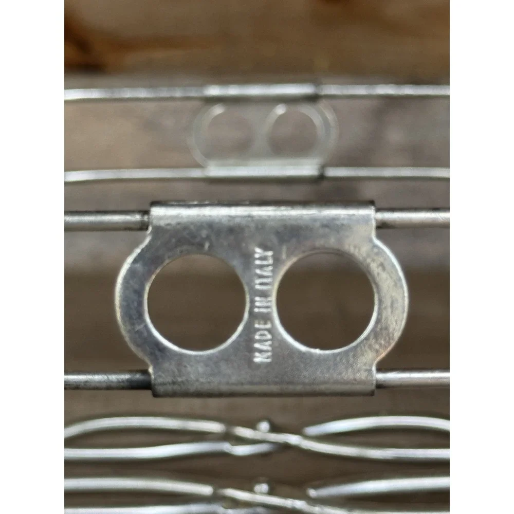 Vintage ROSTI Expandable Chrome Trivet Casserole Dish Holder - expands 8
